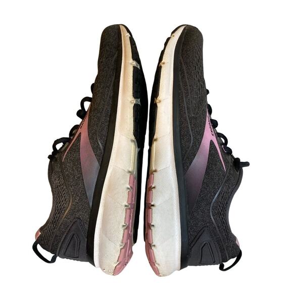 Brooks Transmit 3 Road-Running Shoe Sneaker Women Sz 11 Black/Lilac 1203501B077 - Picture 5 of 11